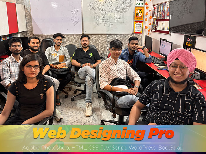web designing training institute in delhi